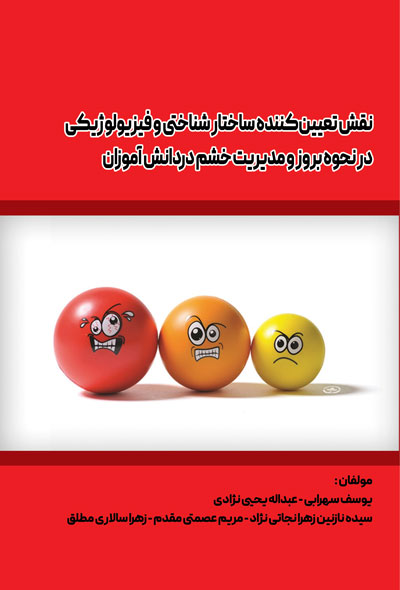 نقش تعیین کننده ساختار شناختی و فیزیولوژیکی در نحوه بروز و مدیریت خشم در دانش آموزان